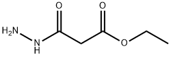 3-オキソ-3-ヒドラジノプロピオン酸エチル 化学構造式