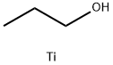 テトラプロポキシチタン(IV) 化学構造式