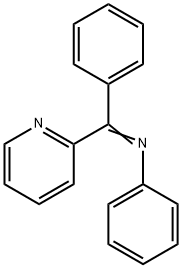 N-[α-(2-Pyridinyl)benzylidene]aniline Structure