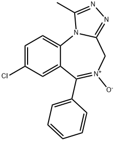 Alprazolam 5-Oxide Struktur
