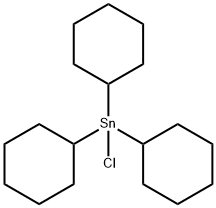 三环己基氯化锡, 3091-32-5, 结构式