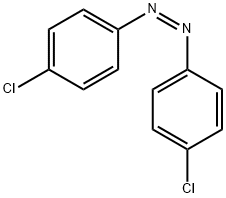 (Z)-4,4'-ジクロロアゾベンゼン 化学構造式
