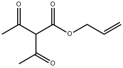 allyl 2-acetylacetoacetate Struktur