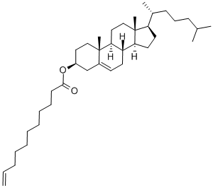 胆固醇10-十一烯酸盐, 30948-01-7, 结构式