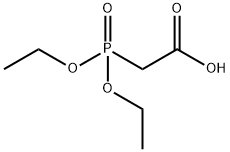 ジエトキシホスフィニル酢酸 化学構造式