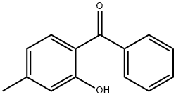 2-ヒドロキシ-4'-メチルベンゾフェノン 化学構造式