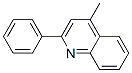 4-METHYL-2-PHENYL-QUINOLINE Struktur