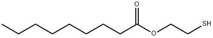 2-mercaptoethyl nonan-1-oate 结构式