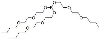 三[2-(2-丁氧基乙氧基)乙基]原硼酸酯, 30989-06-1, 结构式