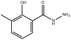 2-HYDROXY-3-METHYLBENZHYDRAZIDE Struktur