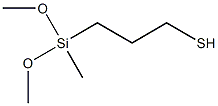3-Mercaptopropylmethyldimethoxysilane Struktur