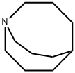 1-アザビシクロ[3.3.3]ウンデカン 化学構造式
