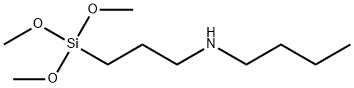 N-(3-(Trimethoxysilyl)propyl)butylamine Struktur