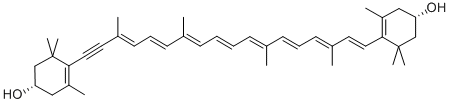 硅藻黄质, 31063-73-7, 结构式