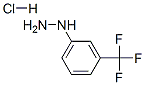 3-(トリフルオロメチル)フェニルヒドラジン塩酸塩 化学構造式