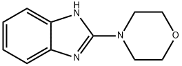 2-モルホリン-4-イル-1H-ベンズイミダゾール 化学構造式