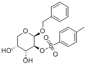 BENZYL-2-O-TOLUOLSULFONYL-BETA-D-ARABINOPYRANOSIDE Struktur