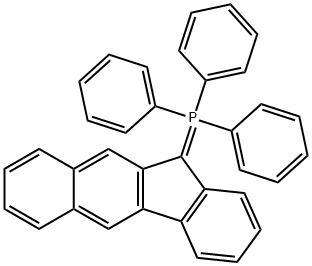 11-(Triphenylphosphoranylidene)-11H-benzo[b]fluorene Struktur