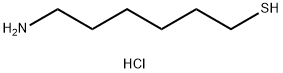 6-アミノ-1-ヘキサンチオール塩酸塩 化学構造式