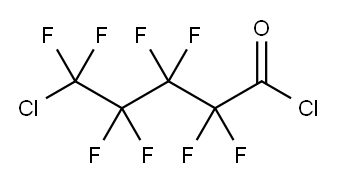 5-氯八氟戊酰氯, 3110-03-0, 结构式