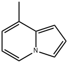 8-メチルインドリジン 化学構造式