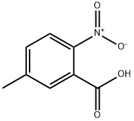 5-甲基-2-硝基苯甲酸, 3113-72-2, 结构式