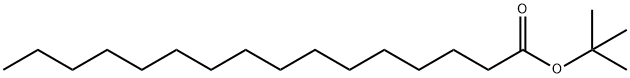 Hexadecanoic acid, 1,1-diMethylethyl ester Struktur
