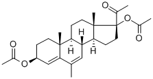 mepregenol diacetate Structure
