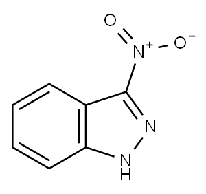 3-硝基吲唑 结构式