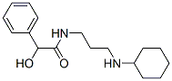 N-[3-(cyclohexylamino)propyl]-2-hydroxy-2-phenyl-acetamide 结构式