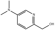 (5-(二甲基氨基)吡啶-2-基)甲醇 结构式