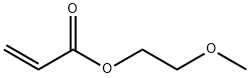 2-丙烯酸-2-甲氧基乙酯, 3121-61-7, 结构式