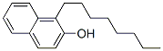 octyl-2-naphthol 结构式