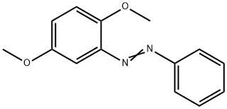 2,5-Dimethoxyazobenzene 结构式