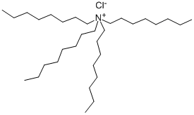 テトラオクチルアンモニウムクロリド 化学構造式