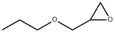 2-[(プロポキシ)メチル]オキシラン 化学構造式