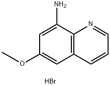 8-氨基-6-甲氧基喹啉氢溴酸盐, 312693-53-1, 结构式