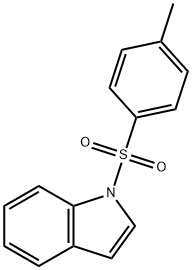 N-(对甲苯磺酰)吲哚 结构式