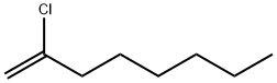 2-クロロ-1-オクテン 化学構造式