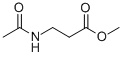 N-乙酰基-BETA-丙氨酸甲酯 结构式