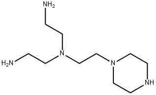 N-(2-aminoethyl)-N-[2-(1-piperazinyl)ethyl]-1,2-ethanadiamine Structure