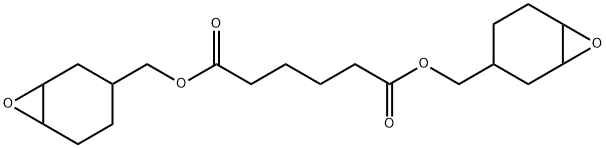 ヘキサン二酸ビス[(7-オキサビシクロ[4.1.0]ヘプタン-3-イル)メチル] 化学構造式