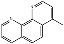 4-甲基-1,10-菲啰啉, 31301-28-7, 结构式