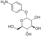4-氨基苯基-Α-D-吡喃葡萄糖苷, 31302-52-0, 结构式