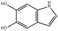5,6-二羟基吲哚, 3131-52-0, 结构式