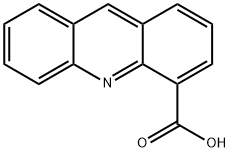 アクリジン-4-カルボン酸 化学構造式