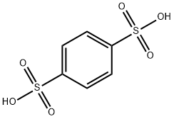 benzene-1,4-disulfonic acid Structure