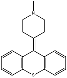 ピメチキセン 化学構造式