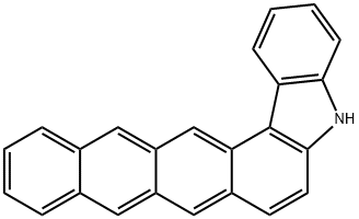 5H-Anthra[2,3-c]carbazole Struktur