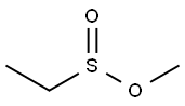 ethanesulfinic acid methyl ester Struktur